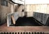 Biologischer Abluftfilter, Umrandung Beton, ohne Kompostf�llung