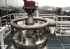 Gasumw�lzeinrichtung mit �ber-/Unterdruckventil f�r einen Methanreaktor