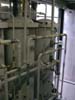 Montage eines Lagerbeh�lters f�r Chemikalien in einem Kraftwerk